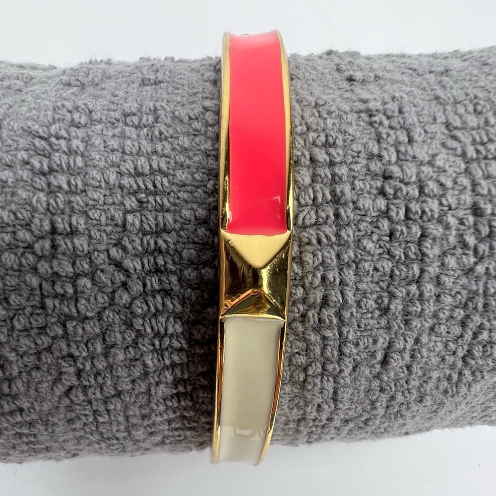 Kate Spade Multicolored Bangle Bracelet with Gold Studs